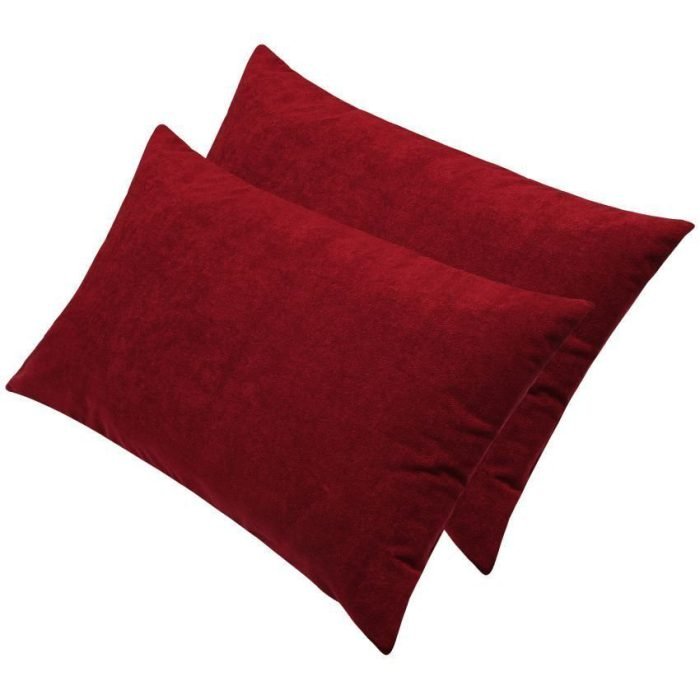 Maroon Pillow Cover