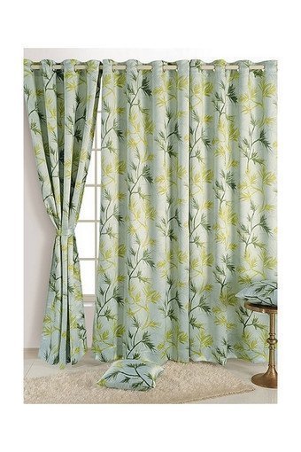 Leaf Printed Door Curtain