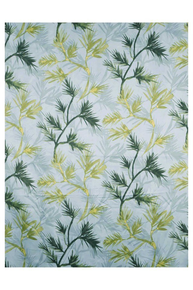 Leaf Printed Door Curtain - Image 4