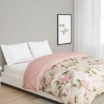Double Floral Print Quilt