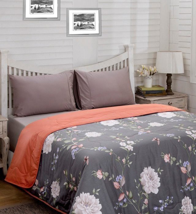 Aiden Grey Printed Cotton