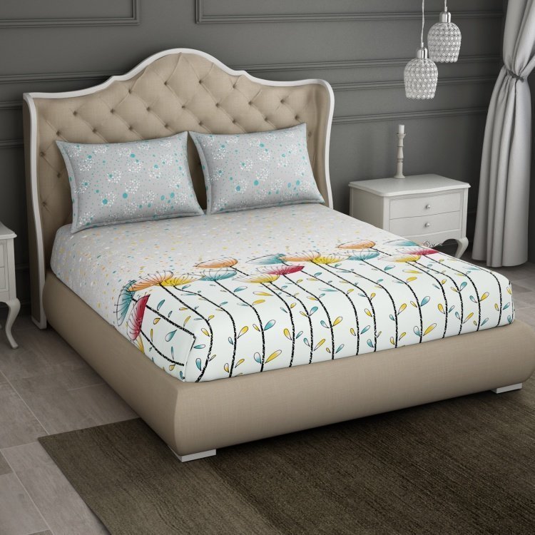Printed Cotton Double Bedsheet