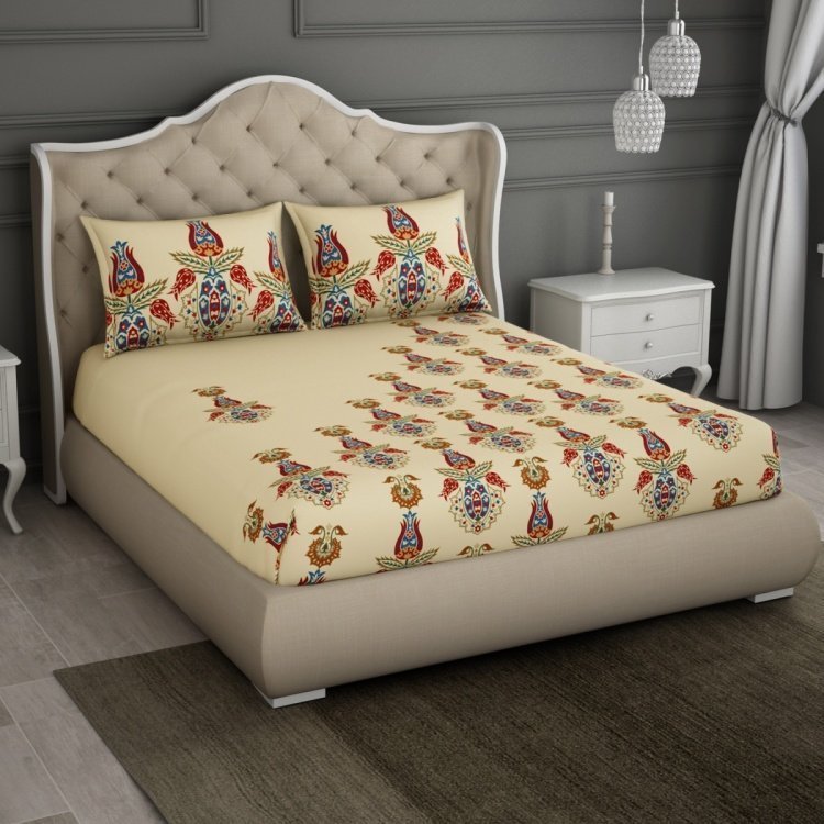 Cotton Double Bedsheet