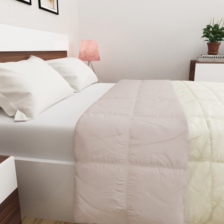 Reversible Double-Bed Quilt Blanket - Image 2