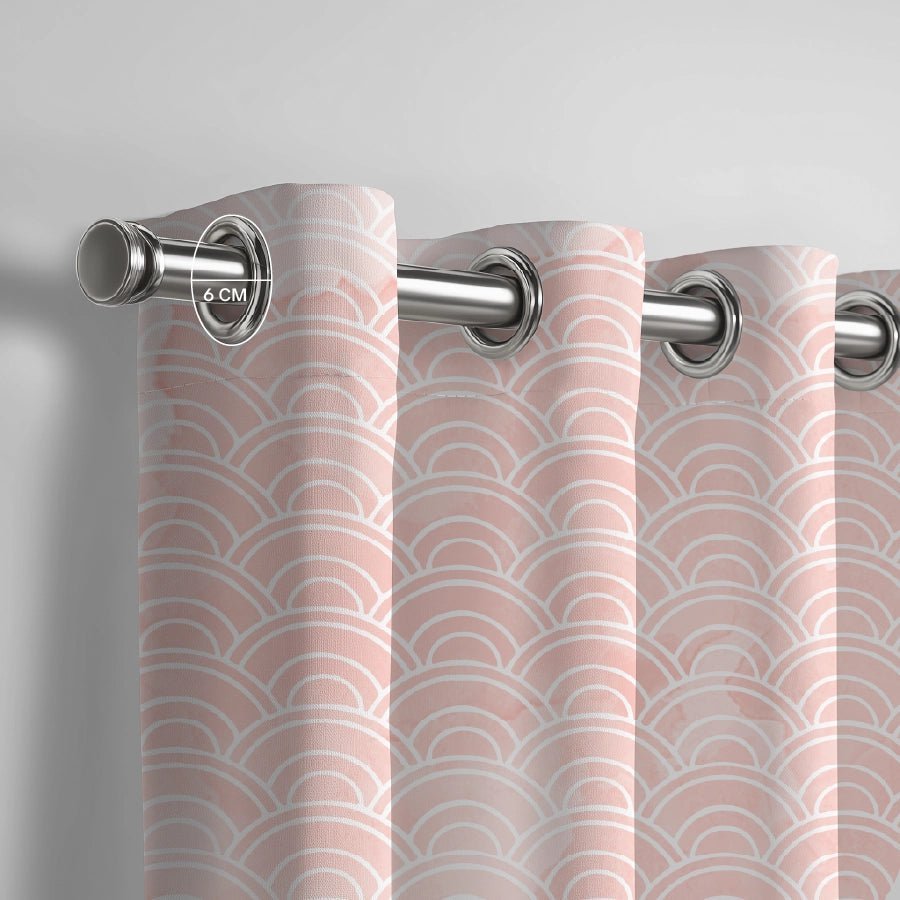 Elegant Floral Curtain (Pack of 2) - Image 3