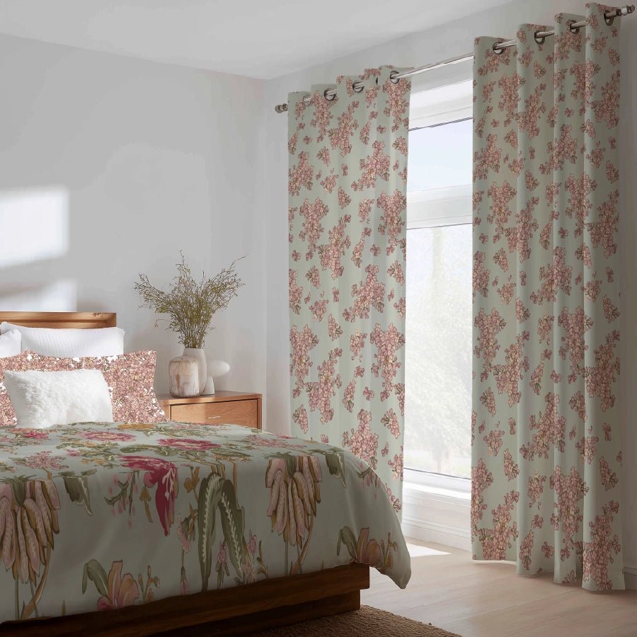Exotic Garden Curtain (Pack of 2)