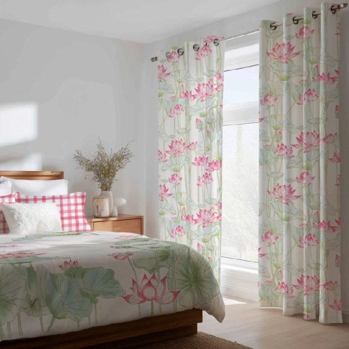 Lotus Elegance Curtain (Pack of 2)